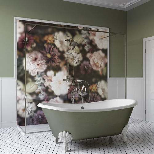 Pannello decorativo in ceramica - BLOSSOM DARK B - Devon&Devon - per interni / liscio / ignifugo