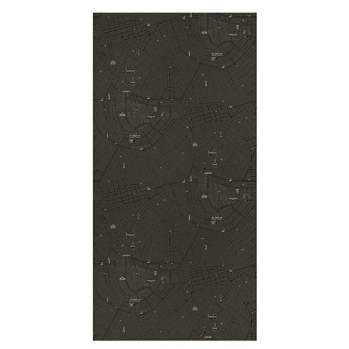 Pannello decorativo in ceramica - URBAN BLACK - Devon&Devon - per interni / liscio / ignifugo