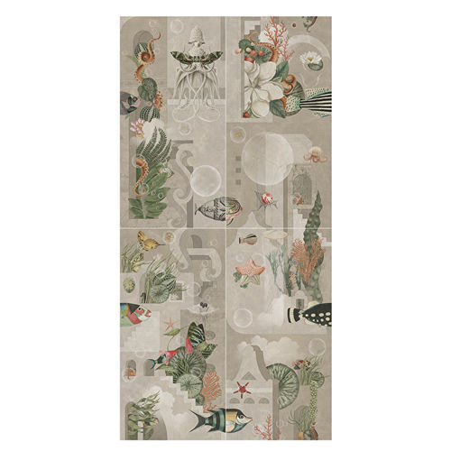 Pannello decorativo in ceramica - SLMWGARDSP - Devon&Devon - per interni / liscio / ignifugo