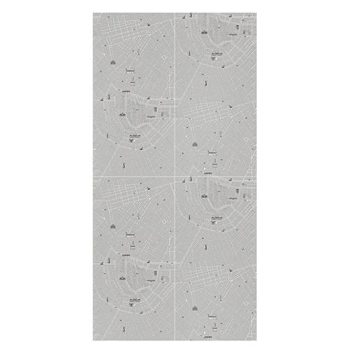 Pannello decorativo in ceramica - SLMWURBANWH - Devon&Devon - per interni / liscio / ignifugo