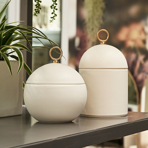 Contenitore Per Tè In Ceramica - Vintage, Con Coperchio, Per Spezie E Caffè - Foto 6