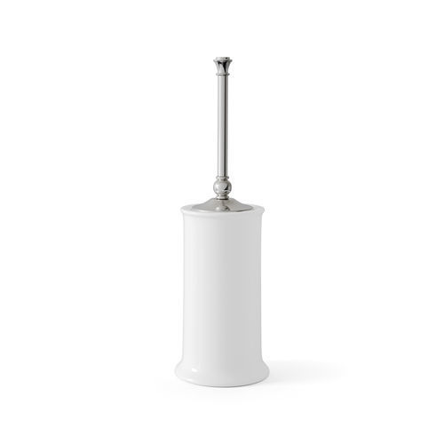 Scopino wc bagno a muro sospeso in ottone anti ruggine collezione classica