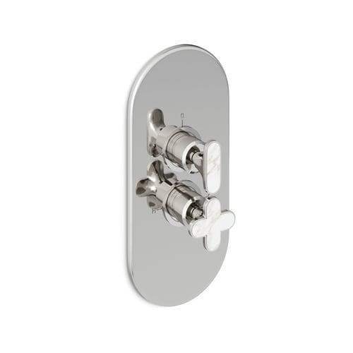 Miscelatore da doccia - TWY949BCLO2WE - Devon&Devon - da parete / termostatico / in ottone