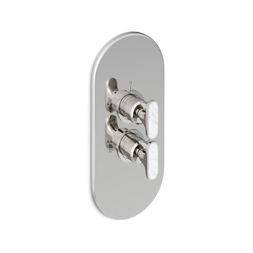Miscelatore da doccia - TWY9493WE - Devon&Devon - da parete / termostatico / in ottone