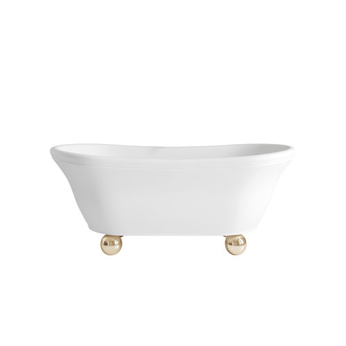 Vasca da bagno ovale - AURORA BIJOUX - Devon&Devon - da appoggio / per ambiente abitativo / in composito
