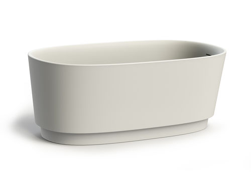 Vasca da bagno ovale - DOVE - Devon&Devon - da appoggio / per ambiente abitativo / in composito