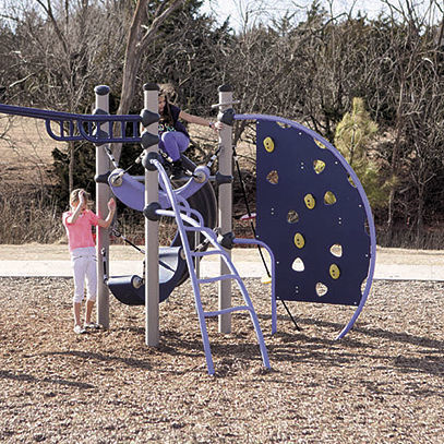 Struttura d'arrampicata per parco giochi - progressive design playgrounds