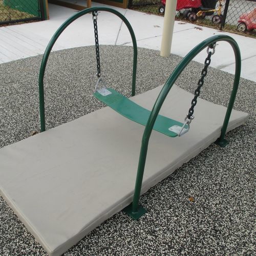 Altalena in metallo - BELLY  - progressive design playgrounds - per parco giochi