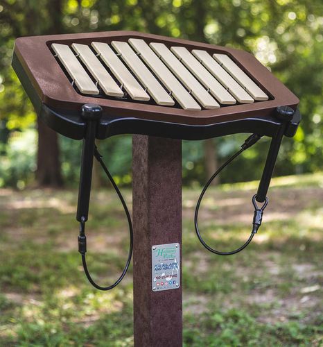 Struttura ludica musicale - RHYTHM - progressive design playgrounds - per parco giochi / in metallo / in legno