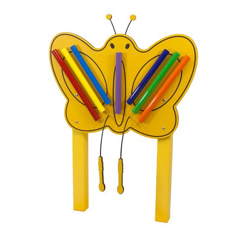 Struttura ludica musicale - BUTTERFLY CHIMES - progressive design playgrounds - per parco giochi / per edifici pubblici / per asilo nido
