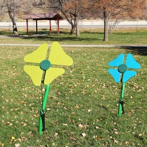 Struttura ludica musicale - FLOWERS - progressive design playgrounds - per parco giochi / per edifici pubblici / per asilo nido
