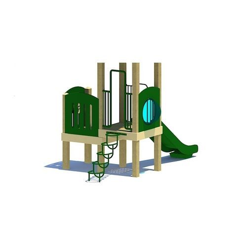 Struttura ludica per parco giochi - progressive design playgrounds - per edifici pubblici / per enti locali / in metallo