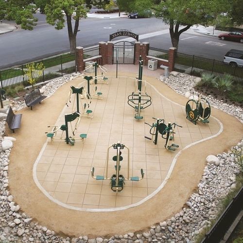 Multitstazione d'allenamento - GREENFIELD - progressive design playgrounds