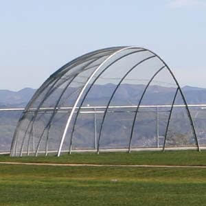 Rete di protezione per impianto sportivo - BACKSTOP ARCH - progressive design playgrounds - per parco giochi