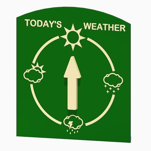 Pannello per attività ludiche - WEATHER - progressive design playgrounds