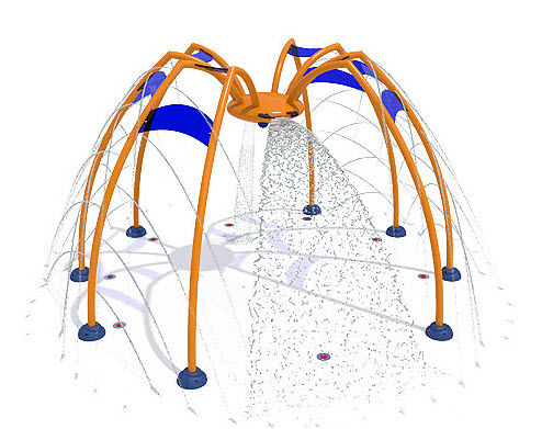 Struttura ludica per parco acquatico - VOR 7653 - Vortex Aquatic Structures International - in acciaio inossidabile