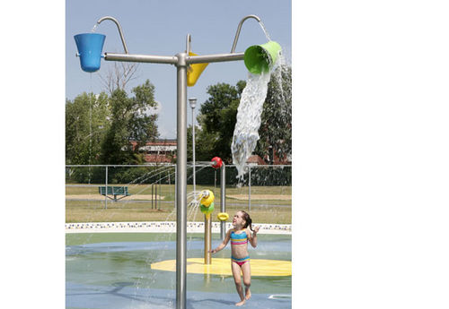 Doccia polimerica - VOR 0103   - Vortex Aquatic Structures International - per parco acquatico / per bambini