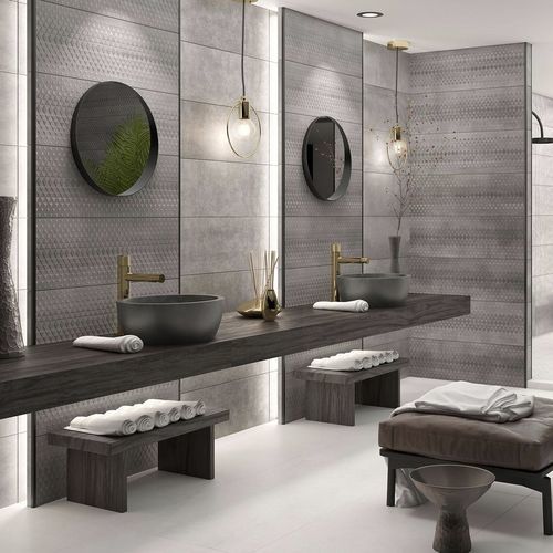 Piastrella in ceramica - CHANNEL - TAU Cerámica - levigata / da interno / da bagno