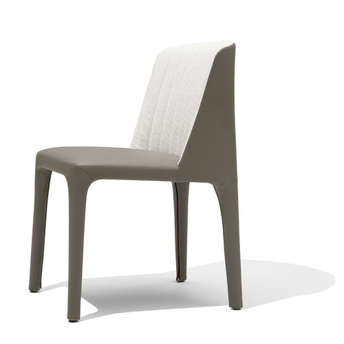 Sedia contemporanea - BICOLETTE - GIORGETTI - da interno / in tessuto / in pelle