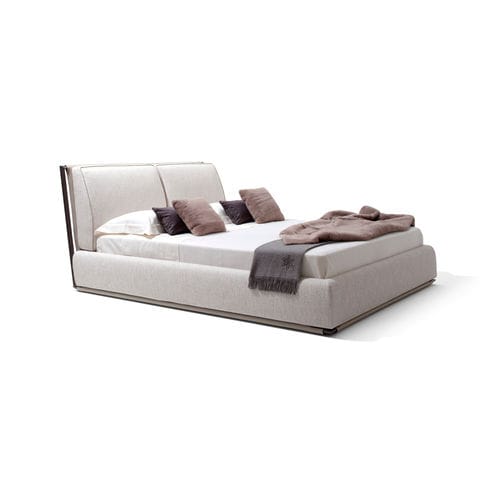 Letto matrimoniale - ADAM - GIORGETTI - contemporaneo / imbottito / con testiera