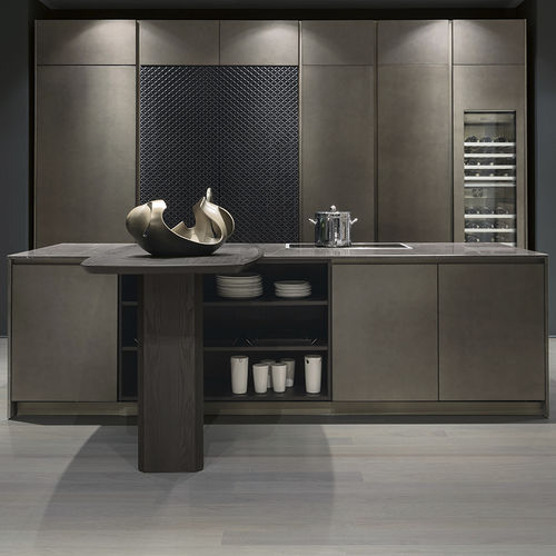 Cucina contemporanea - GK.01 - GIORGETTI - in noce / in frassino / in marmo