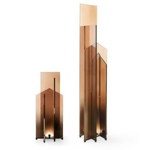 Lampada da tavolo - HIGHRISE - GIORGETTI - da pavimento / in vetro / moderna