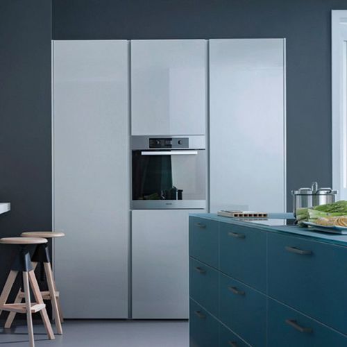 Mobile alto per cucina contemporaneo - TALL UNIT - LEICHT - in legno