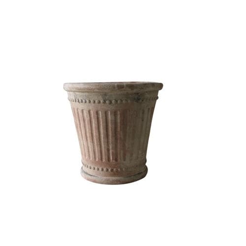 Vaso da giardino in terracotta - COLONNA - Tectona - conico / per uso residenziale