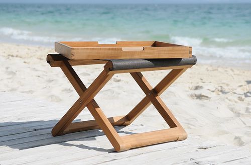 Vassoio di servizio in teak - COPACABANA - Tectona - per uso domestico / contract