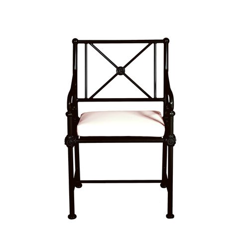Sedia classica - 1800 - Tectona - da giardino / in tessuto / in alluminio laccato
