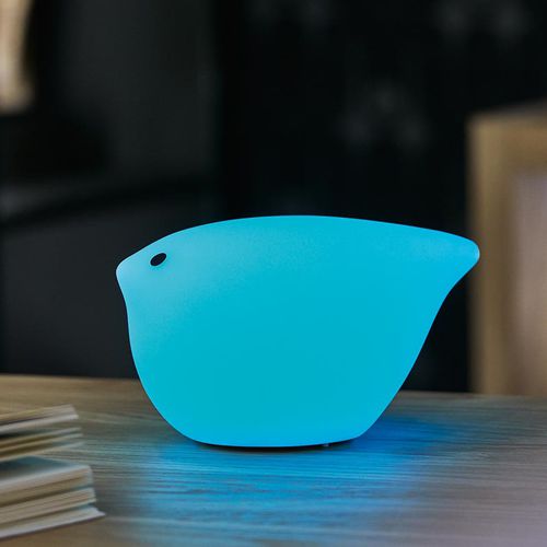 Lampada da tavolo - BIRDY - hülsta - in plastica / design originale / ricaricabile