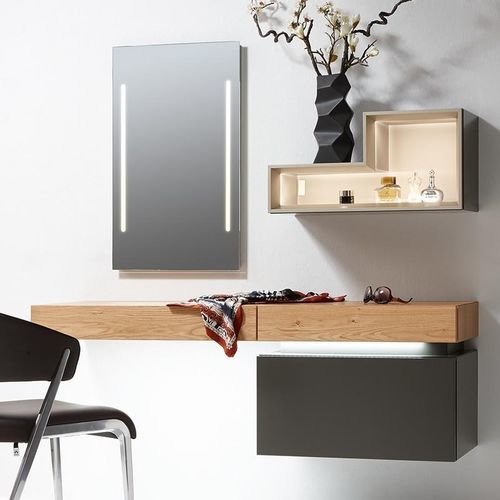 Mobile da toeletta contemporaneo - TETRIM  - hülsta - in legno / da parete / monoposto