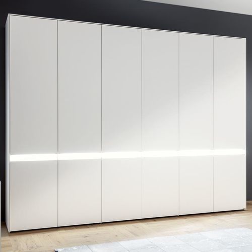 Armadio contemporaneo - PULSO - hülsta - in quercia naturale / in legno laccato / con ante battenti