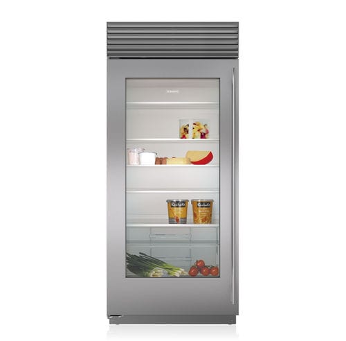 Frigorifero con 1 sportello - BI-36RG/S - SUB-ZERO - per uso residenziale / da incasso / vetrato