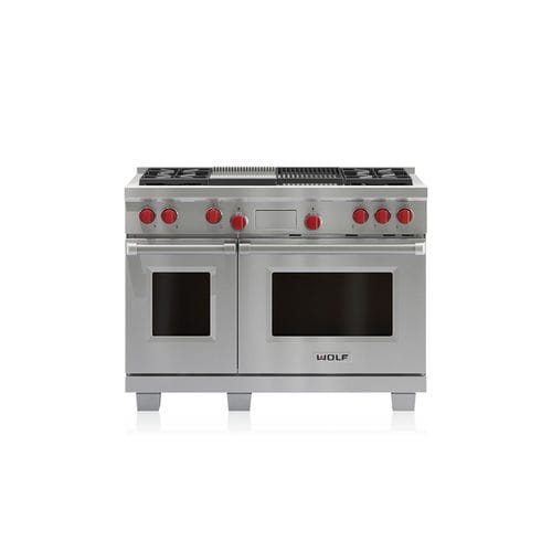 Blocco cottura a gas - DF484CG - SUB-ZERO - elettrico / con doppia alimentazione