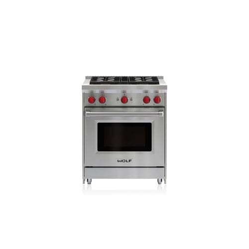 Blocco cottura a gas - GR304 - SUB-ZERO - in acciaio inossidabile / con grill