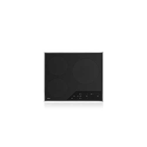 Piano cottura a induzione - CI243TF/S - SUB-ZERO - 3 fuochi / da incasso / con comandi tattili