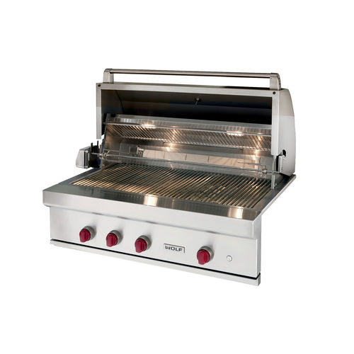 Barbecue a gas - OG42 - SUB-ZERO - da incasso / in acciaio inossidabile