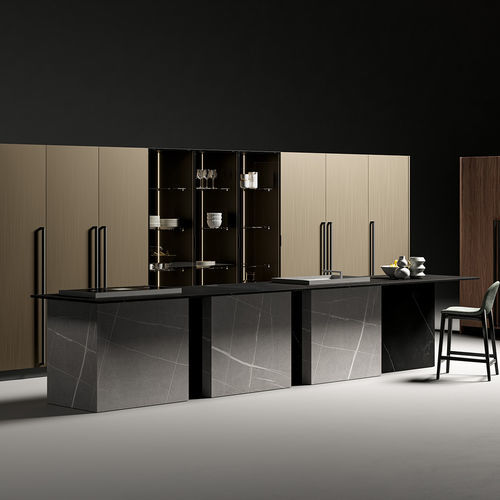 Cucina contemporanea - CX 10 - COMPREX - in MDF / in vetro / in melaminico