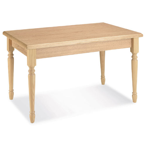 Tavolo contemporaneo - DOLCEVITA IGI - CUCINE LUBE - in legno massiccio / impiallacciato in legno / rettangolare