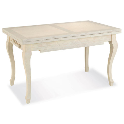 Tavolo classico - FUSION - CUCINE LUBE - in legno massiccio / rettangolare / allungabile