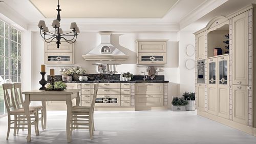 Cucina classica - VERONICA - CUCINE LUBE - in legno / con impugnature