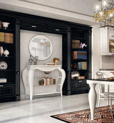 Libreria classica - PANTHEON - CUCINE LUBE - in legno laccato