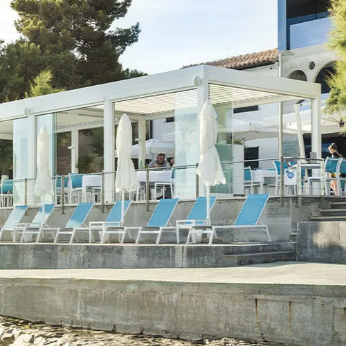 Veranda autoportante - ISTRIA - CROATIA - Gibus SPA - in metallo / contract / a vetro semplice