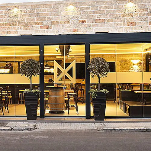 Veranda in vetro - CORIGLIANO D'OTRANTO - ITALY - Gibus SPA - in metallo / per edificio / professionale