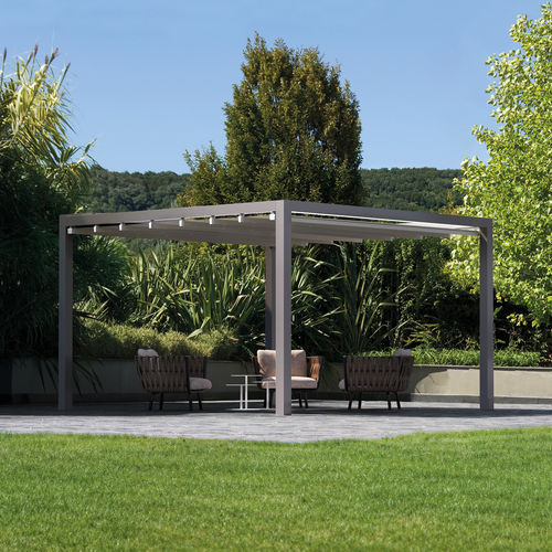 Pergola addossata - Lani - Gibus SPA - autoportante / in alluminio estruso / in alluminio verniciato