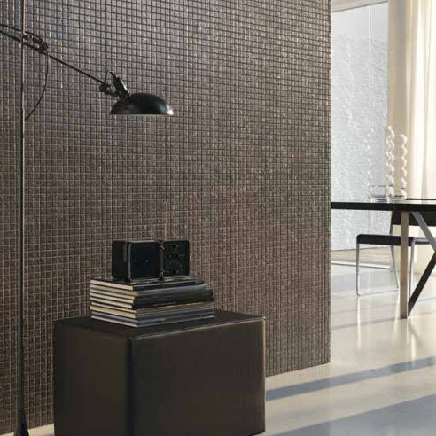 Mosaico in ceramica - CRISTALLI - Appiani - lucido / metallizzato / da interno