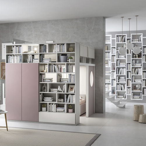 Cameretta rosa - 302 - TUMIDEI - in melaminico / in alluminio anodizzato / per bimba