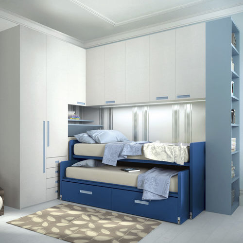Armadio ad angolo - 336 - TUMIDEI - contemporaneo / in alluminio anodizzato / in melaminico