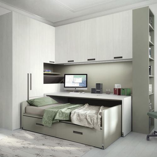 Armadio ad angolo - 337 - TUMIDEI - contemporaneo / in alluminio anodizzato / in melaminico